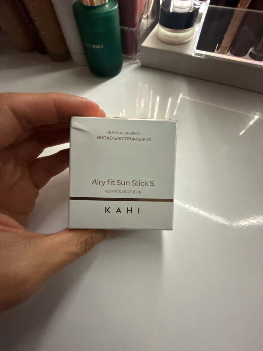 KAHI Airy Fit Sun Stick S Size 0.45 OZ Broad Spectrum SPF 50